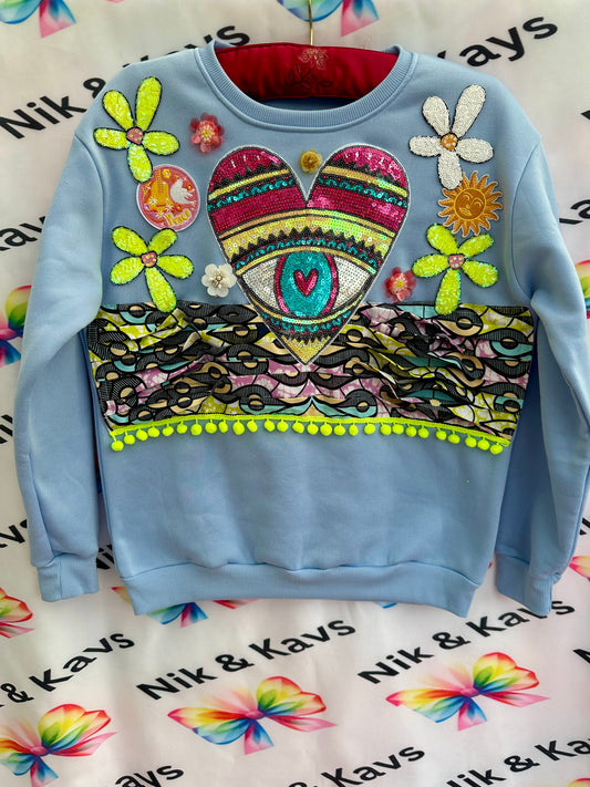 Blue jumper