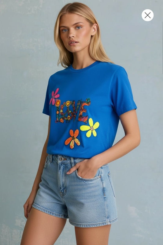 Blue Love T-shirt